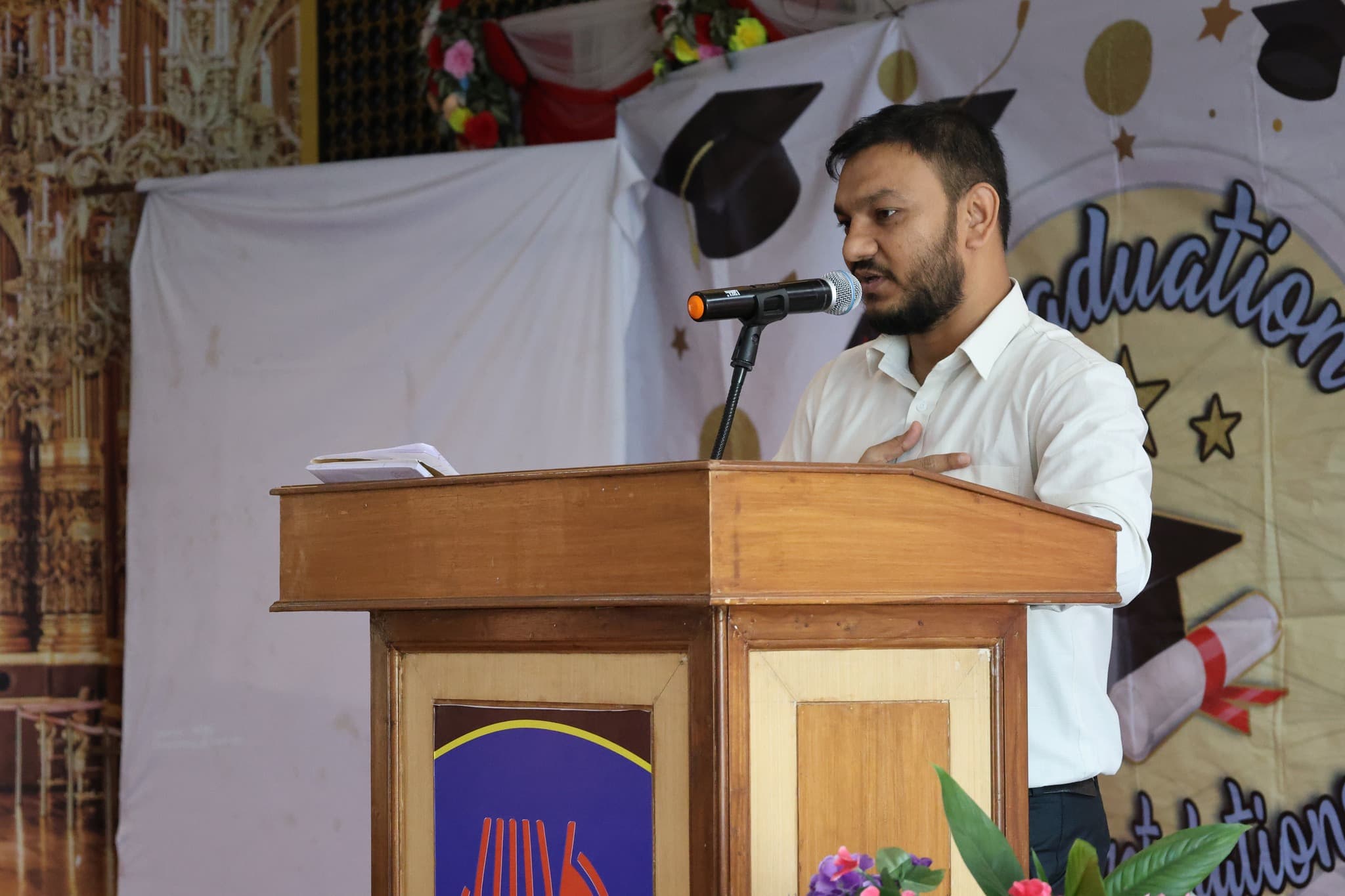 Teacher Speaking
