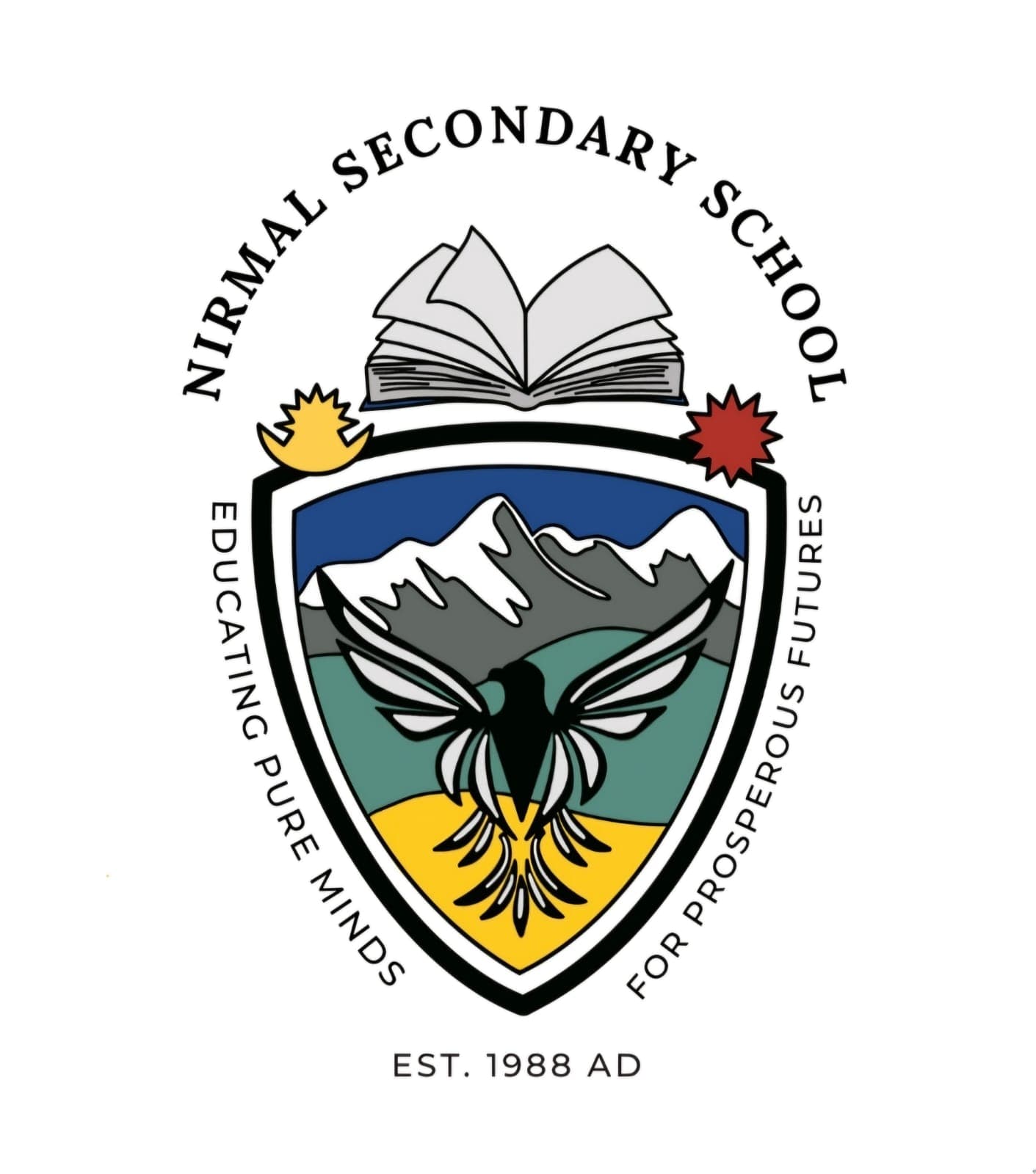 Nirmal Secondary School Crest